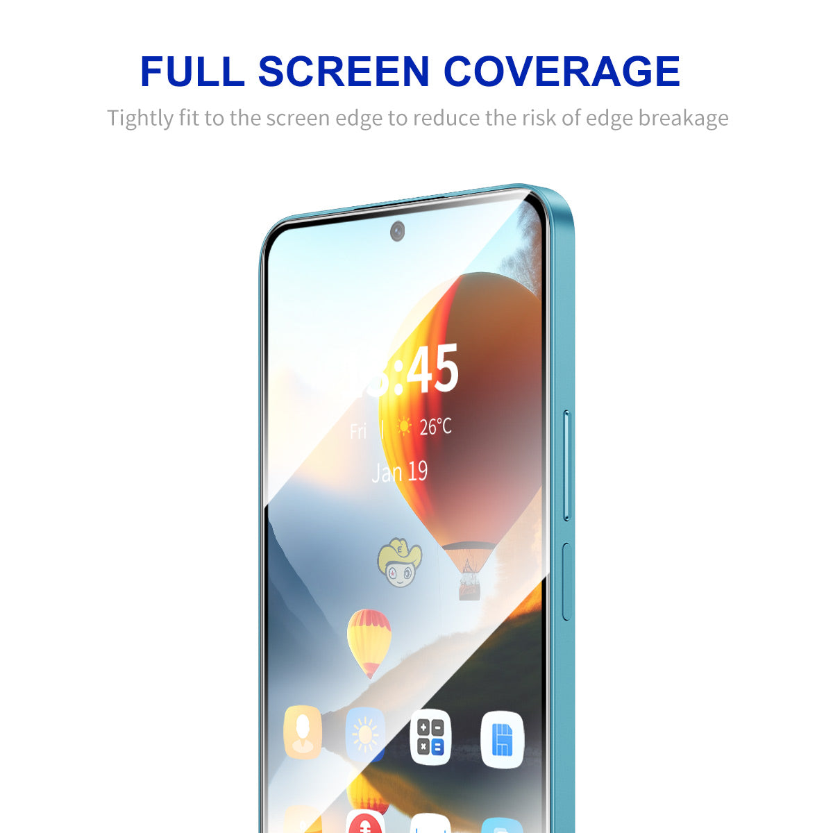 ENKAY HAT PRINCE 5Pcs for OnePlus Ace 5G Anti-explosion Screen Protector Full Glue Clear Screen Film ENKAY HAT PRINCE 5Pcs for OnePlus Ace 5G Anti-explosion Screen Protector Full Glue Clear Screen Film